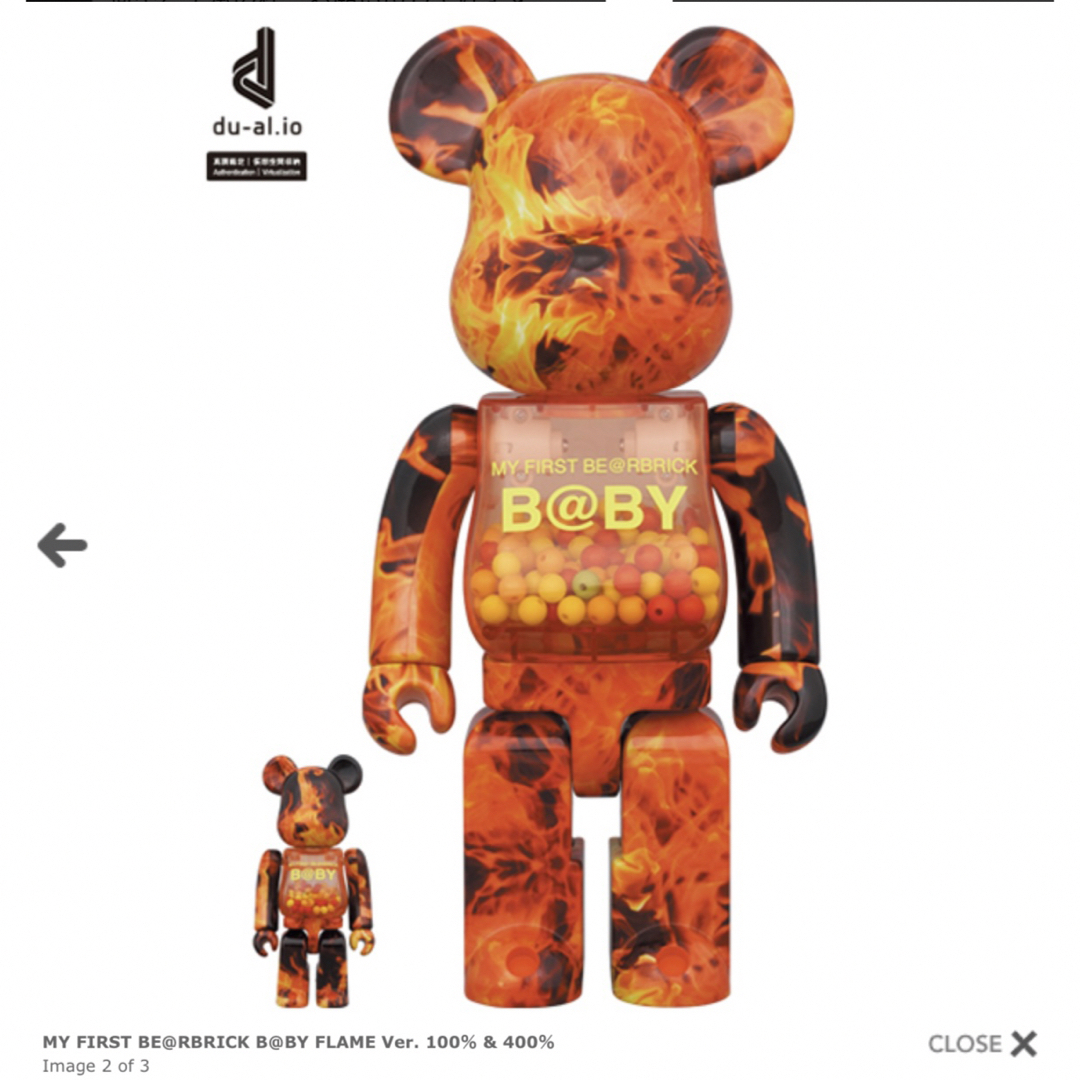 MY FIRST BE@RBRICK Ver. 100％ & 400％フィギュア