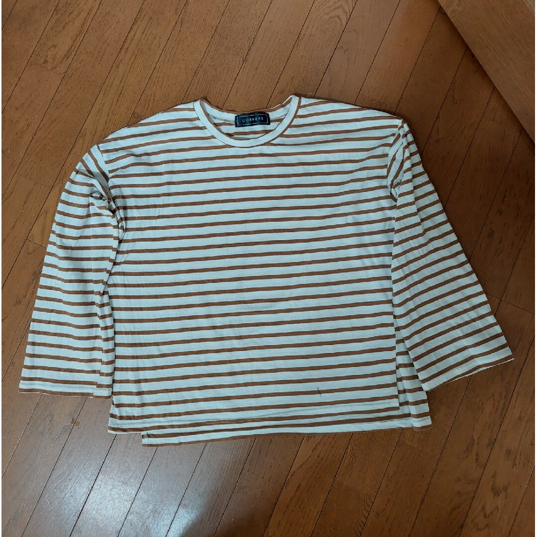 CORNERS ボーダーロンT レディースのトップス(Tシャツ(長袖/七分))の商品写真