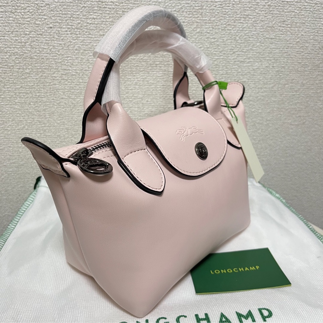 LONGCHAMP - 【訳あり/新品】ロンシャンル プリアージュ キュイールXS ...