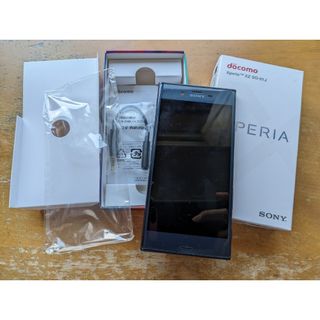 エクスペリア(Xperia)の【中古】 SO-01J Xperia XZ Forest Blue SIMフリー(スマートフォン本体)