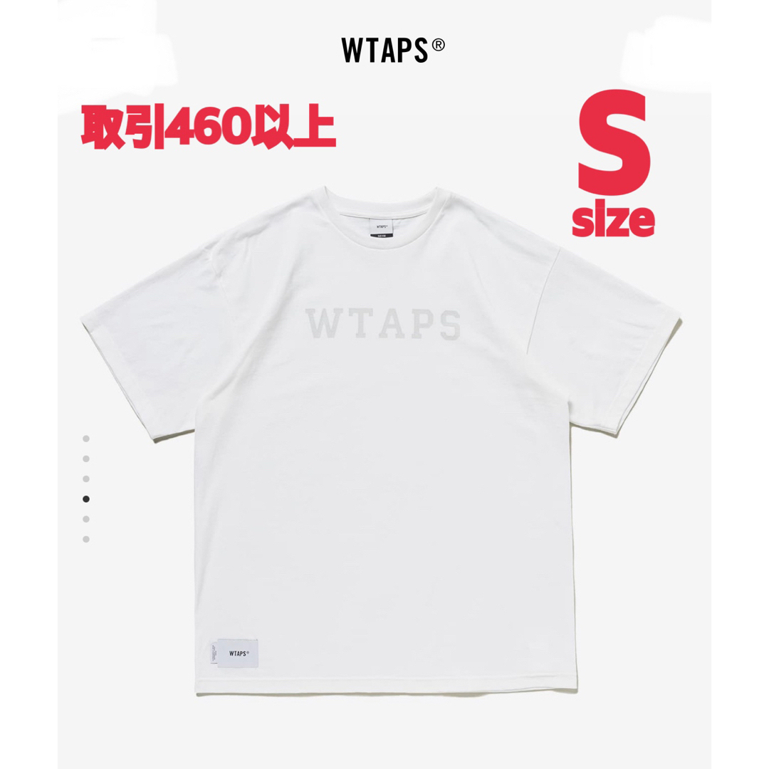 WTAPS 2023SS COLLEGE SS TEE WHITE Sサイズメンズ