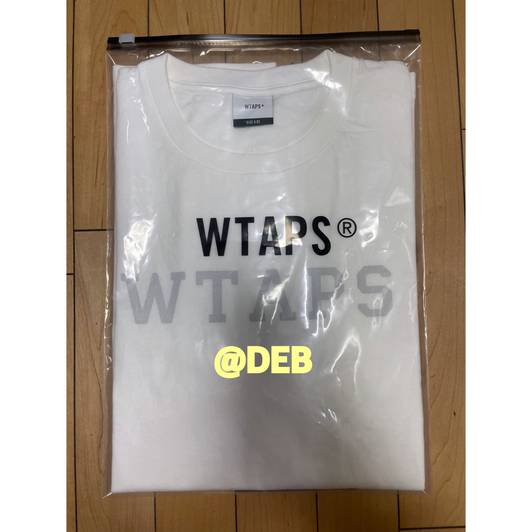 WTAPS 2023SS COLLEGE SS TEE WHITE Mサイズ