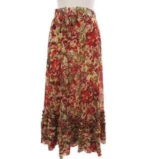 KENZO フランス製 フリルデザイン ロングスカート 38 - agedor.ma