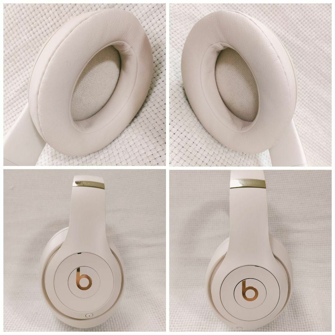 Beats by Dr Dre(ビーツバイドクタードレ)の廃盤 限定色 BEATS STUDIO3 WIRELESS デザートサンド 美品 スマホ/家電/カメラのオーディオ機器(ヘッドフォン/イヤフォン)の商品写真