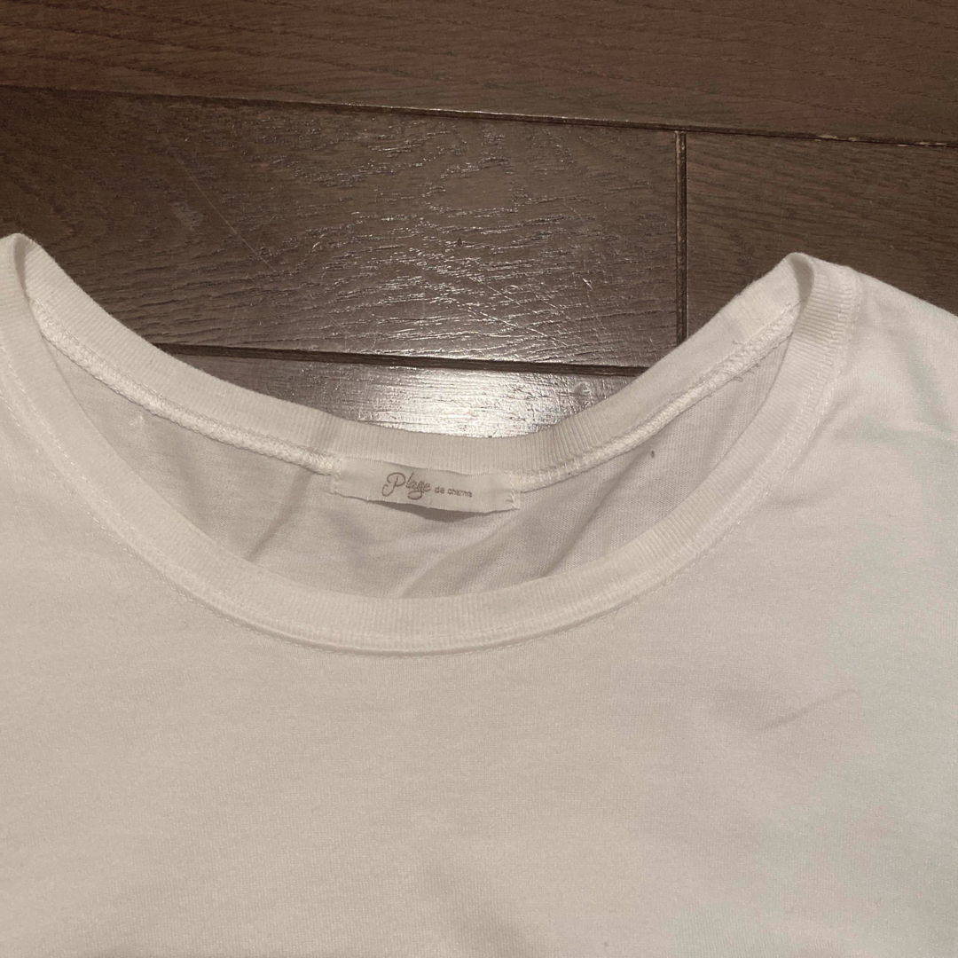 Plage(プラージュ)のプラージュ　Plage オフホワイト　ゆったりTシャツ レディースのトップス(Tシャツ(半袖/袖なし))の商品写真