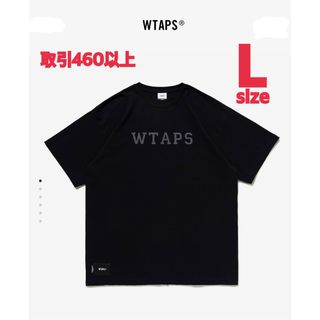 ダブルタップス(W)taps)のWTAPS 2023SS COLLEGE SS TEE BLACK Lサイズ(Tシャツ/カットソー(半袖/袖なし))