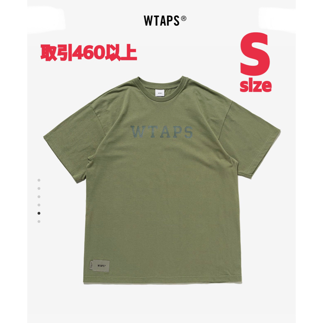 WTAPS 2023SS COLLEGE SS TEE OLIVE DRAB S