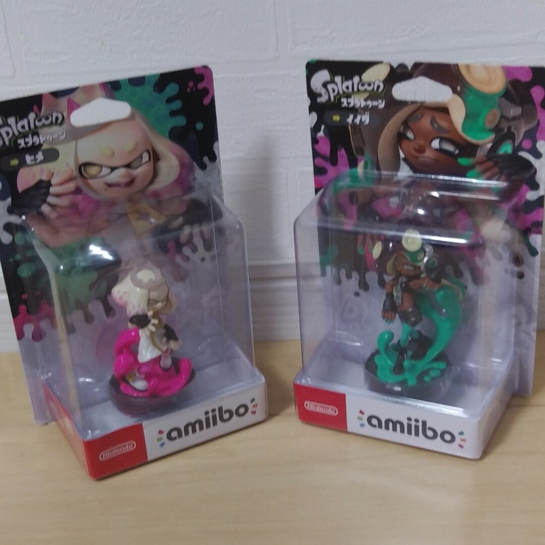 スプラトゥーン　ヒメ　イイダ　セット　amiibo