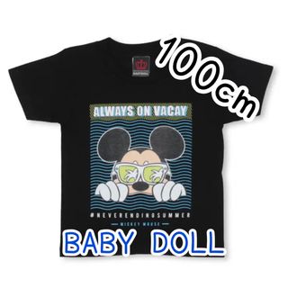 ベビードール(BABYDOLL)の【Disney】ベビードール　ミッキー Tシャツ　100cm(Tシャツ/カットソー)