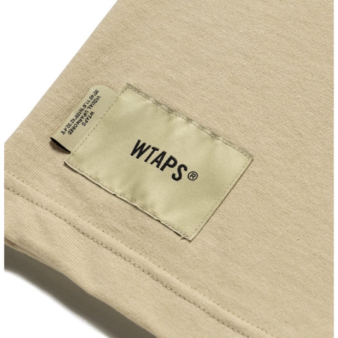 WTAPS 2023SS COLLEGE SS TEE BEIGE Sサイズ