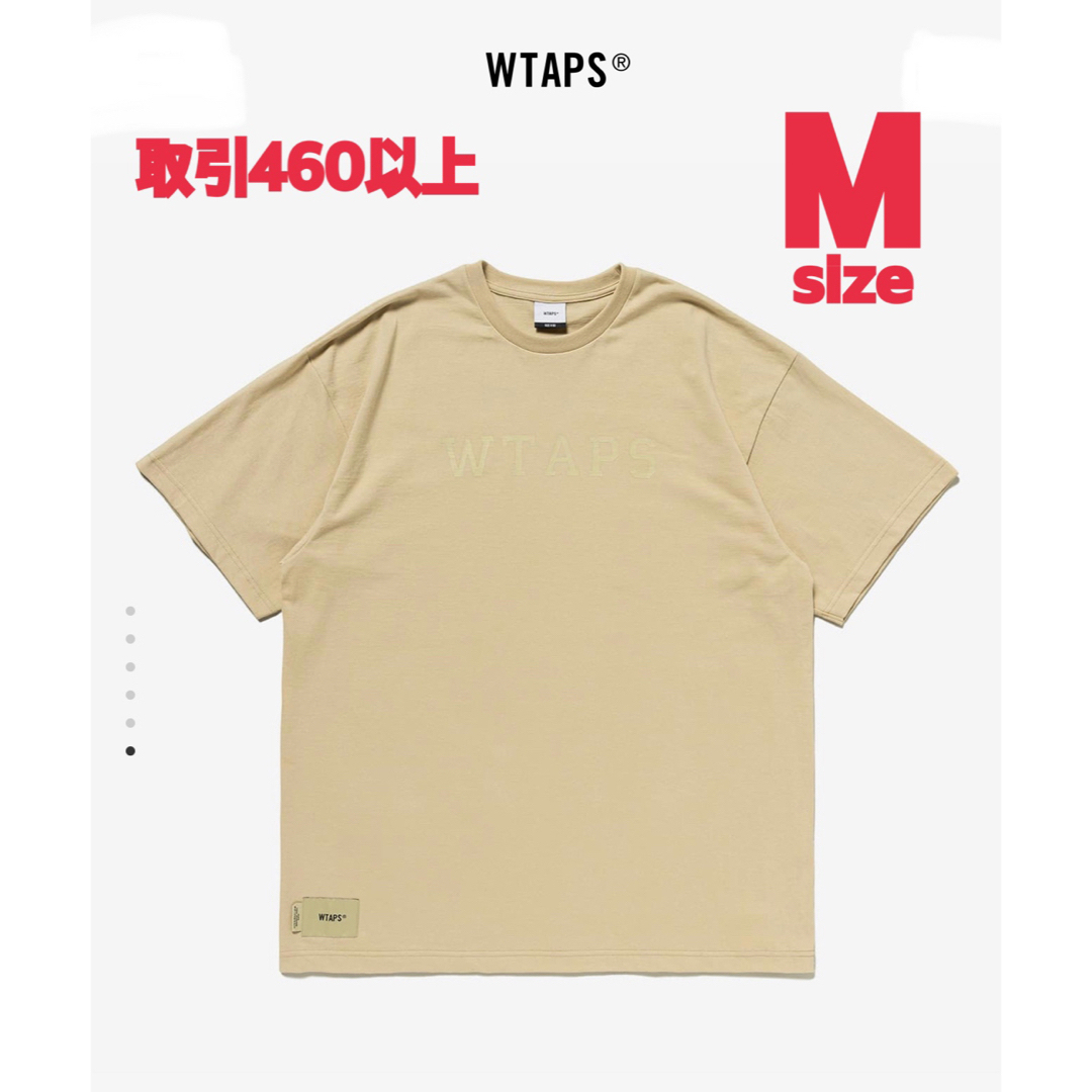 WTAPS 2023SS COLLEGE SS TEE BEIGE Mサイズ