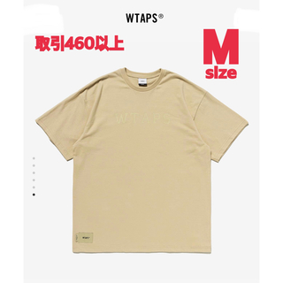 ダブルタップス(W)taps)のWTAPS 2023SS COLLEGE SS TEE BEIGE Mサイズ(Tシャツ/カットソー(半袖/袖なし))