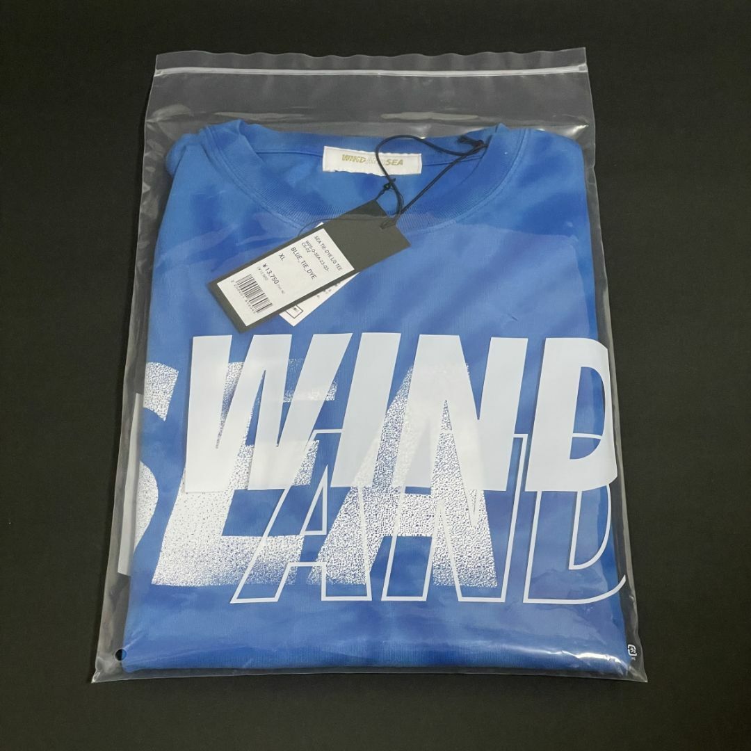 WIND AND SEA SEA TIE-DYE L/S TEE タイダイ 青-