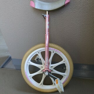 unicycle 18inch 一輪車（ピンク）(三輪車/乗り物)