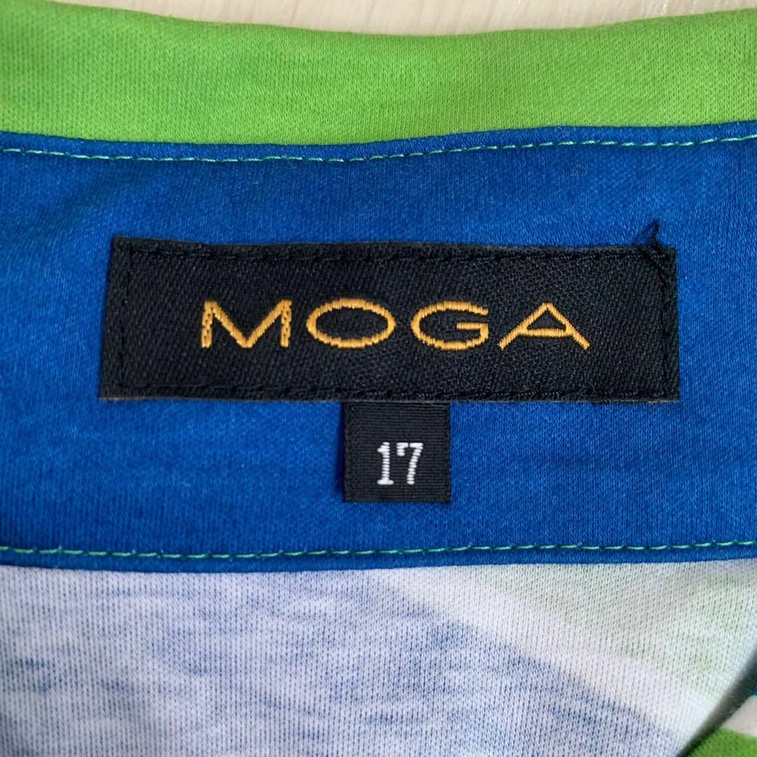 MOGA(モガ)のMOGA 大きいサイズ幾何学模様トップス　size 17 レディースのトップス(Tシャツ(半袖/袖なし))の商品写真