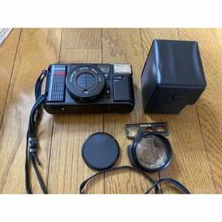 オリンパス(OLYMPUS)の値下フィルムカメラ　OLYMPUS  ピカソQUICK FLASH と望遠レンズ(フィルムカメラ)