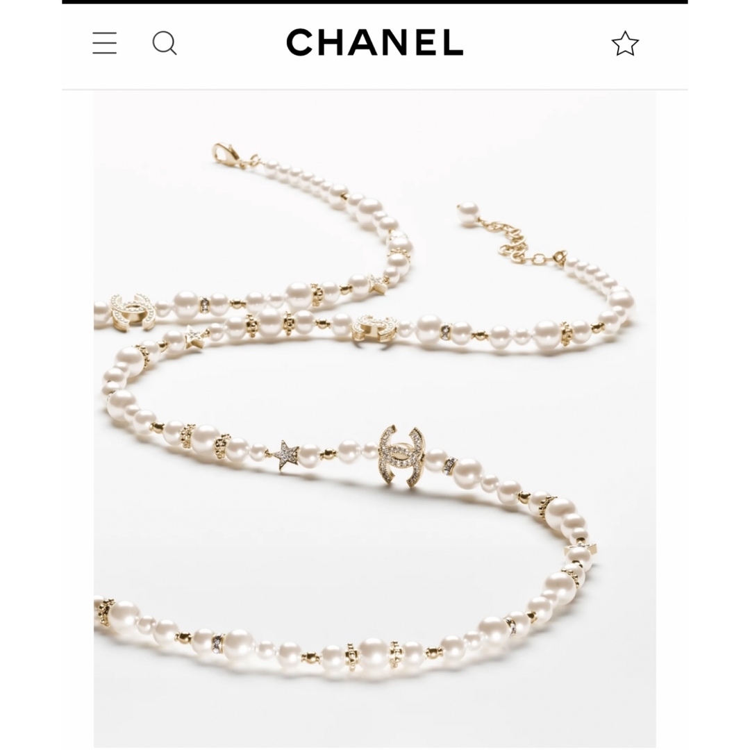 シャネル　CHANEL 22S 新作　ネックレス　NECKLACE 新品未使用