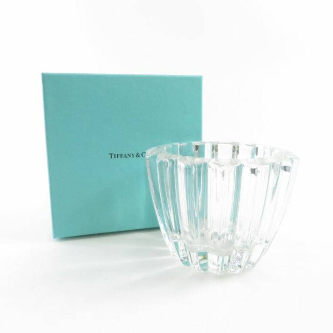 Tiffany & Co.(ティファニー)の美品 TIFFANY＆Co. ティファニー キャンドルホルダー 1点 小物 インテリア オブジェ SY6510S  インテリア/住まい/日用品の日用品/生活雑貨/旅行(日用品/生活雑貨)の商品写真