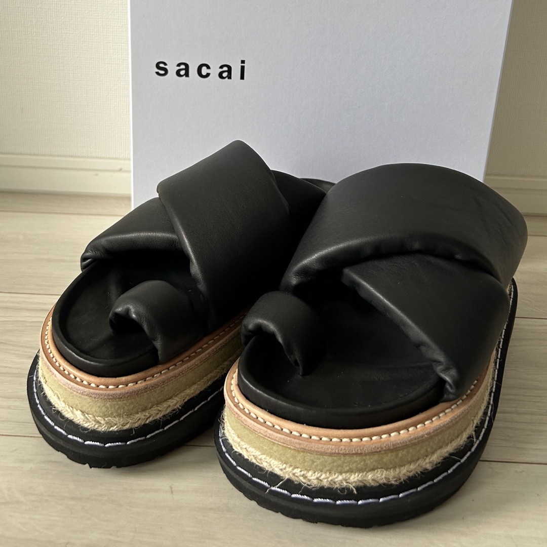 sacai(サカイ)の新品未使用♡ sacai サンダル♡ レディースの靴/シューズ(サンダル)の商品写真