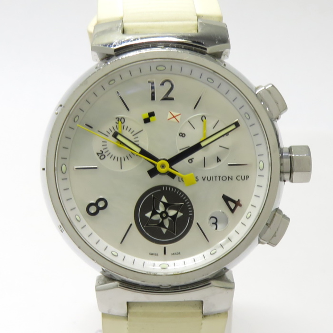 LOUIS VUITTON(ルイヴィトン)のLOUIS VUITTON タンブール ラブリーカップ クロノグラフ デイト メンズの時計(腕時計(アナログ))の商品写真