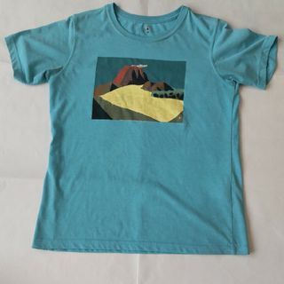 モンベル(mont bell)の中古品 mont-bell Tシャツ 浅間山 Mサイズ モンベル(Tシャツ(半袖/袖なし))