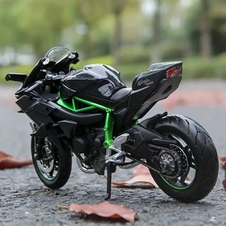 カワサキ H2 R 忍者ダイキャスト車グッズ　趣味オートバイモデルのおもちゃ(スポーツ)
