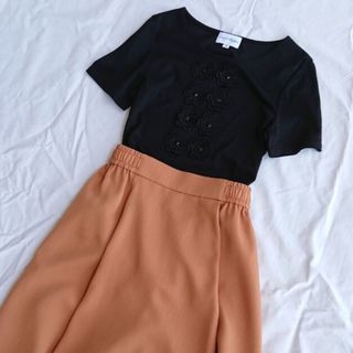 クレージュ(Courreges)のcourreges クレージュ  半袖  カットソー(カットソー(半袖/袖なし))