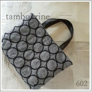 【専用❻⓪❷】⚮̈tambourine◆ダーツマチ付きトートバッグ◆完成画像(バッグ)