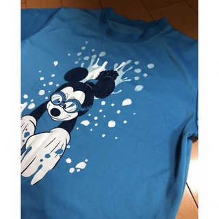 ミッキーマウス(ミッキーマウス)のミッキースプラッシュブルースベスベT(Tシャツ(半袖/袖なし))