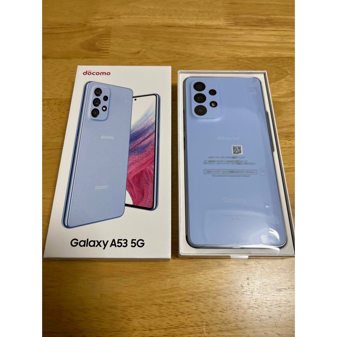 SAMSUNG Galaxy A53 5G オーサムブルー docomo