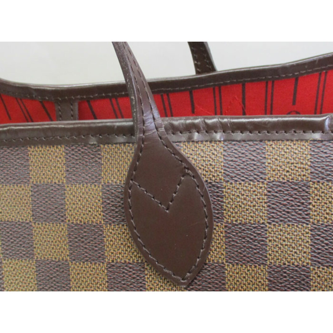 LOUIS VUITTON ネヴァーフル GM トートバッグ ダミエ エベヌ