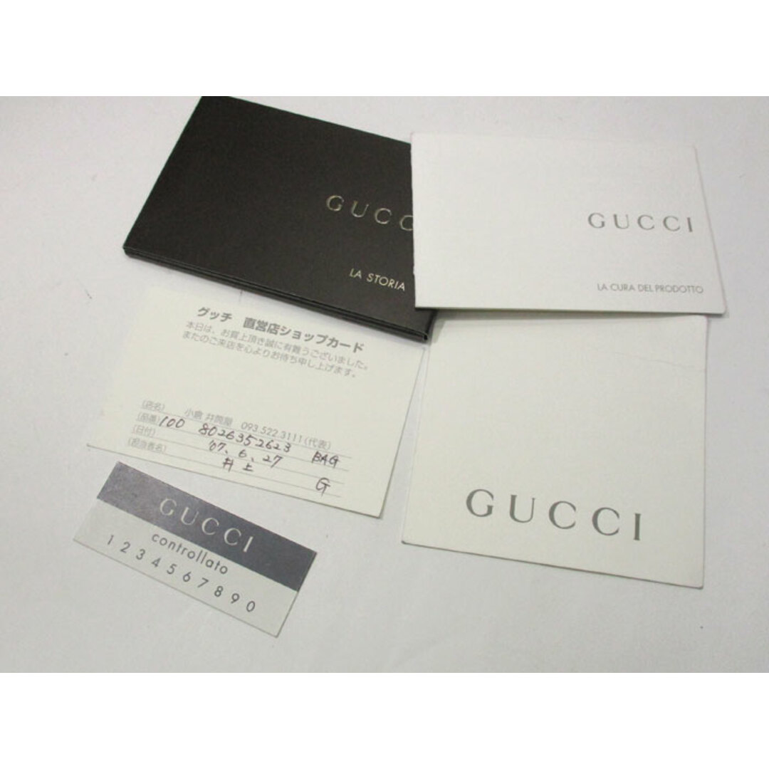 GUCCI - GUCCI アビーライン ショルダーバッグ GGキャンバス GUCCI - GUCCI アビーライン ショルダーバッグ GGキャンバス