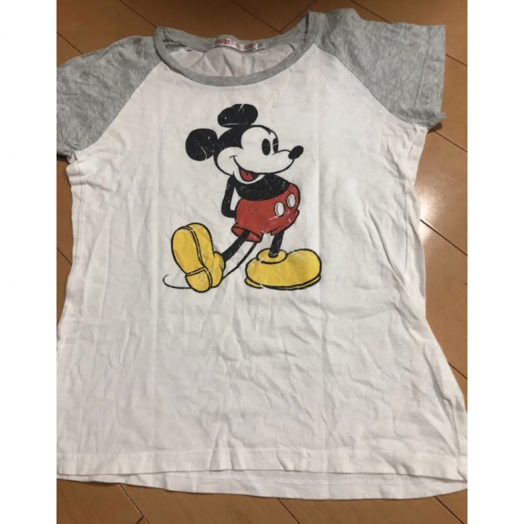 ミッキーマウス(ミッキーマウス)のミッキー×UTビンテージ風ラグランT レディースのトップス(Tシャツ(半袖/袖なし))の商品写真