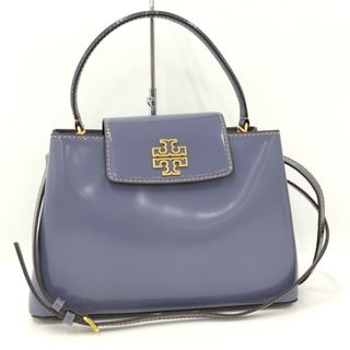 トリーバーチ(Tory Burch)のTORY BURCH 2WAY ショルダーバッグ 斜めがけ エナメル ラベンダー(その他)