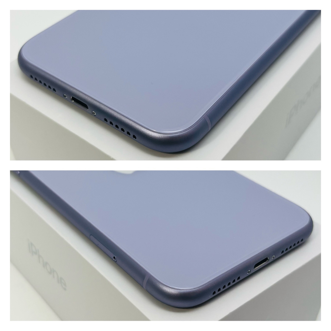 S 新品電池　iPhone 11 パープル 256 GB SIMフリー　本体