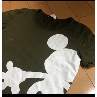 ディズニー(Disney)のミッキーカーキシャド-T(Tシャツ(半袖/袖なし))