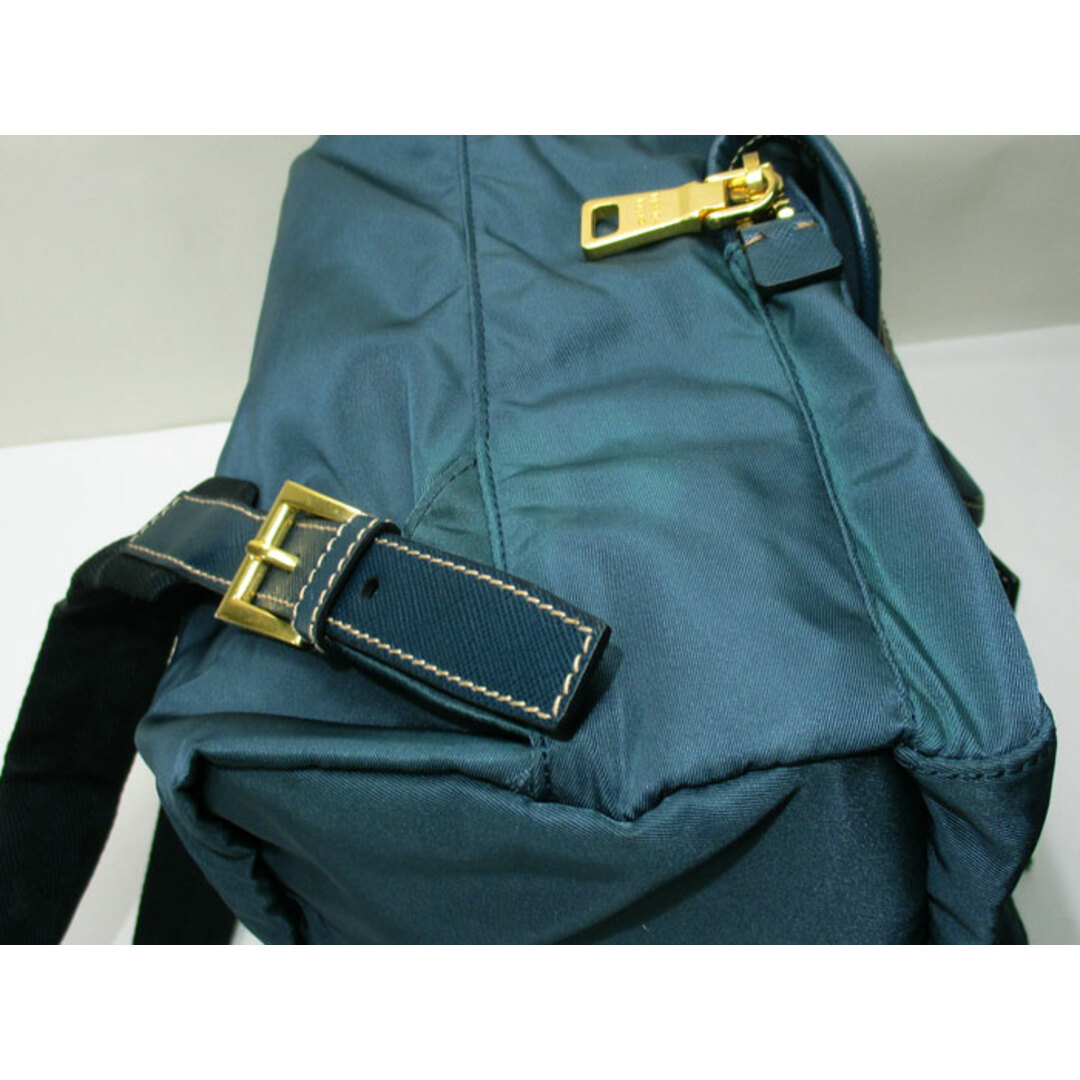 PRADA - PRADA リュックサック バックパック ナイロン レザー PRADA - PRADA リュックサック バックパック ナイロン レザー
