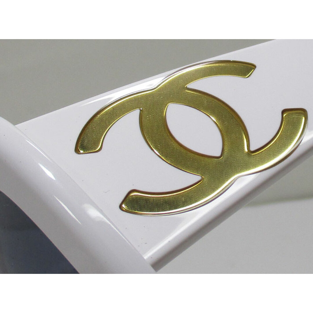 CHANEL - CHANEL ココマーク サングラス ホワイト ゴールド CHANEL - CHANEL ココマーク サングラス ホワイト ゴールド