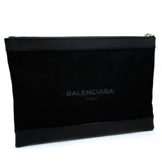 バレンシアガ(Balenciaga)のBALENCIAGA ネイビー クリップM クラッチバッグ セカンドバッグ(クラッチバッグ)