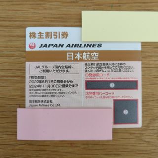 ジャル(ニホンコウクウ)(JAL(日本航空))の日本航空　株主優待券　1枚(ショッピング)