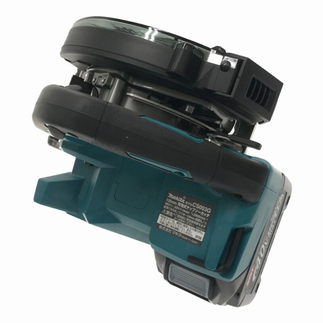 Makita ☆未使用品☆makita マキタ 40Vmax 125mm充電式チップソーカッタ CS003GRDX バッテリー2個(2.5Ah)付  充電器/ケース付 74957の通販 by 工具販売専門店Borderless(ラクマ店)｜マキタならラクマ