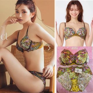 ラヴィジュール(Ravijour)の新品♡RAVIJOUR フラワーガーデン グラマーアップ ブラ ショーツセット♡(ブラ&ショーツセット)