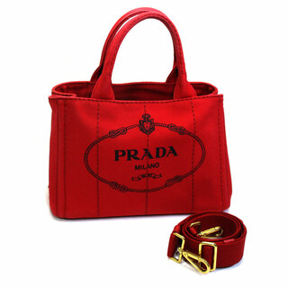 プラダ カナパ バッグ（レッド/赤色系）の通販 91点 | PRADAの 
