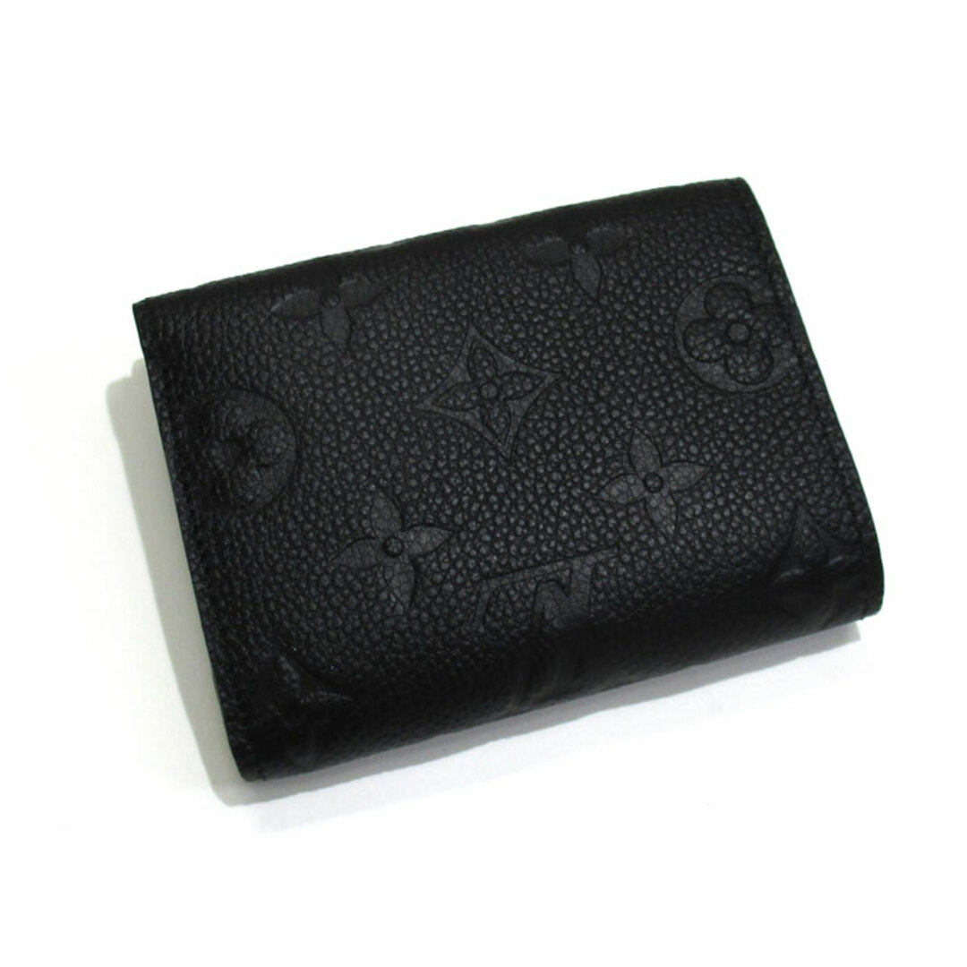 ルイヴィトン ポルトフォイユ・セレスト モノグラム･アンプラント ブラック 三つ折り財布 M82133 小財布 未使用品