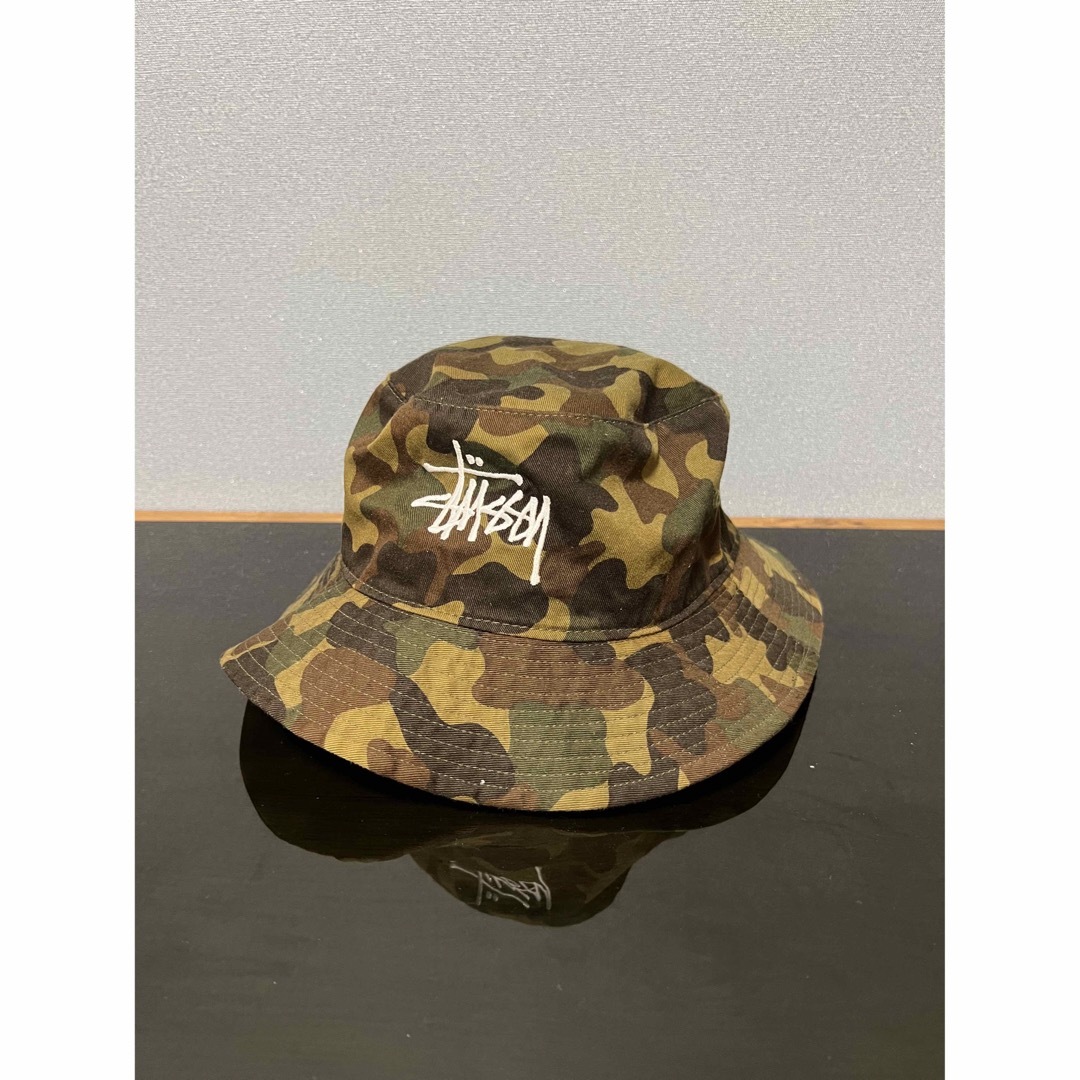 STUSSY - stussy 迷彩バケットハットの通販 by coco's shop