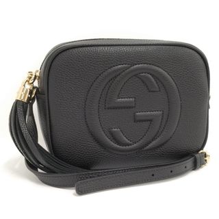 グッチ(Gucci)のGUCCI ディスコバッグ ソーホー ショルダーバッグ フリンジ レザー(ショルダーバッグ)