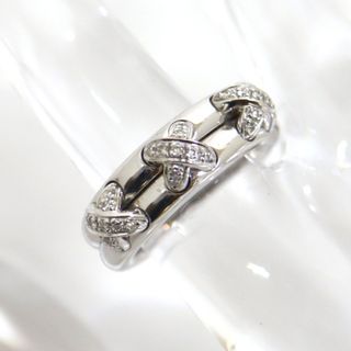 ショーメ(CHAUMET)の【CHAUMET】ショーメ リアン ダイヤモンド デザイン リング ホワイトゴールド 10号 10.3g/tm06294ko(リング(指輪))