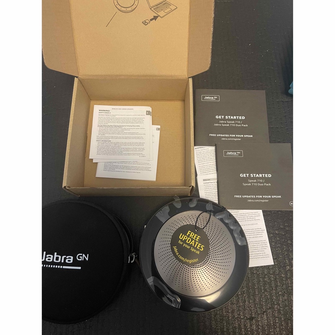 新品 Jabra Speak710+MS スピーカーフォン 7710-309の通販 by まっちゃ