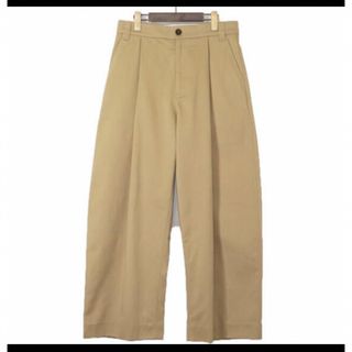 スタジオニコルソン(STUDIO NICHOLSON)の【最終値下げ】スタジオニコルソン BEN VOLUME PLEAT PANTS(チノパン)