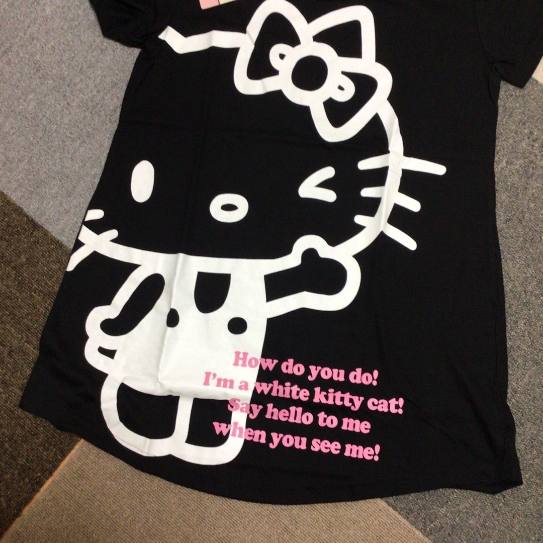 ハローキティ Tシャツ 黒 HAPPY BIRTHDAY 限定品 非売品 レア ...